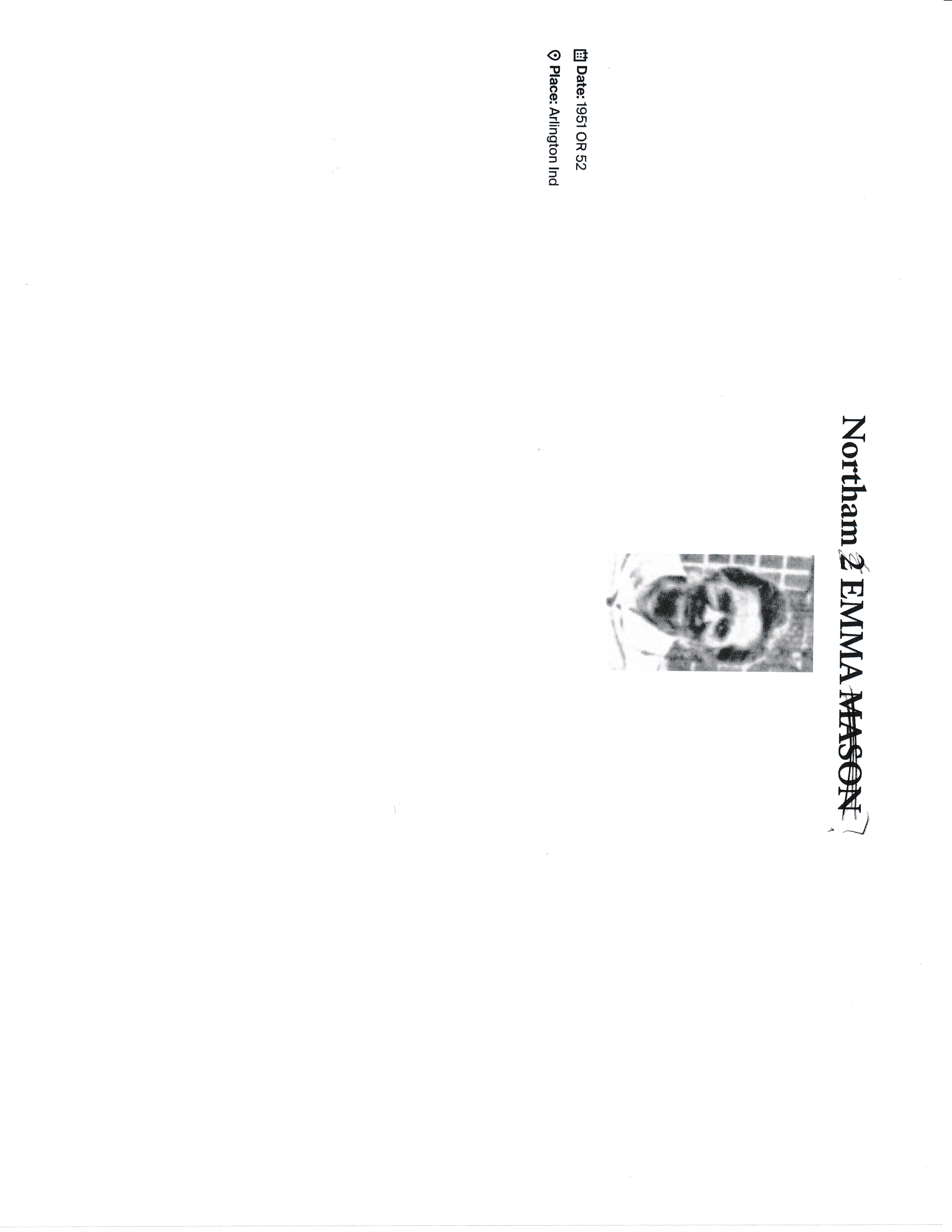 Emma — a few years before her death