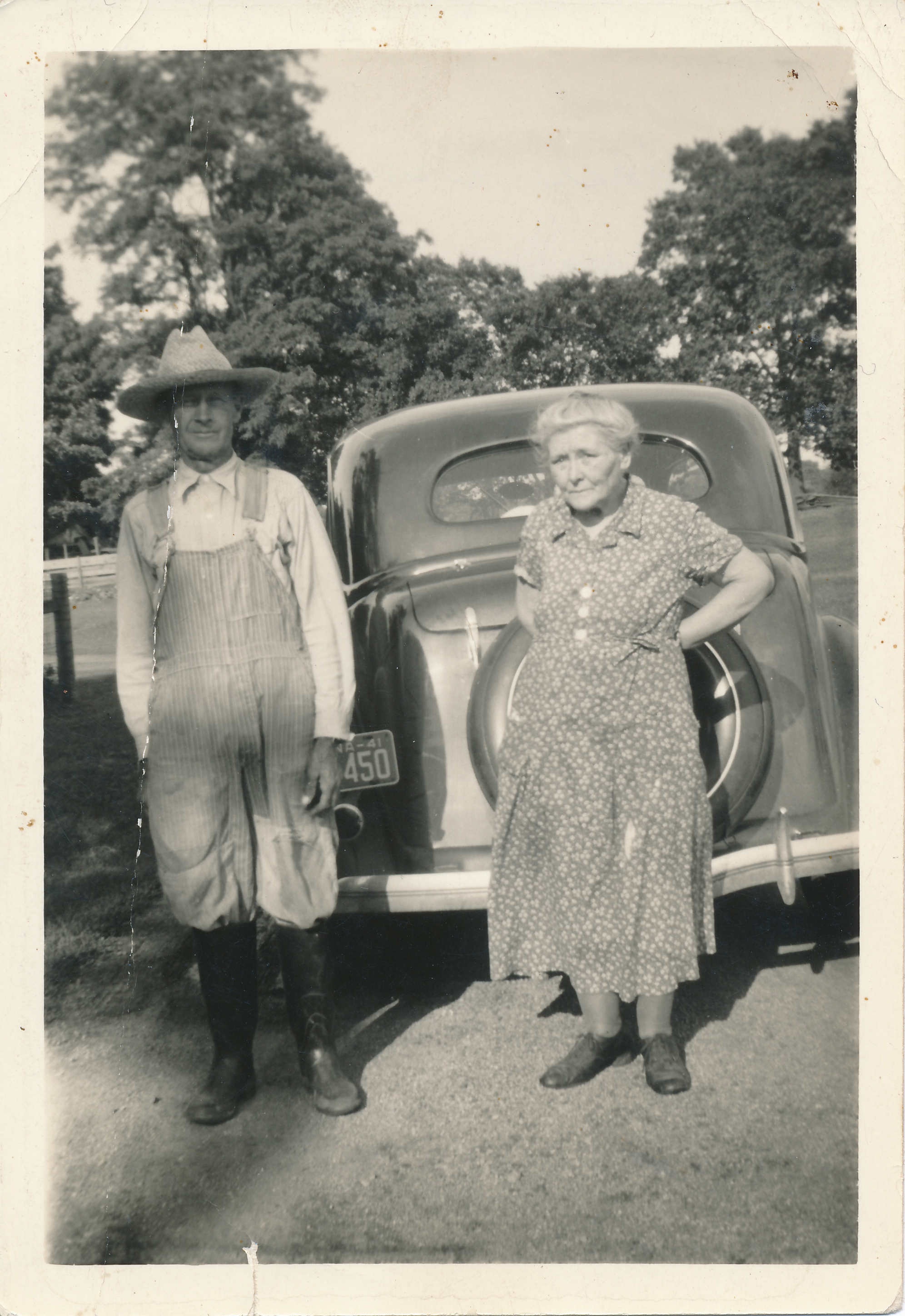 Flora Northam Branson & her husband Fletcher Grant Branson