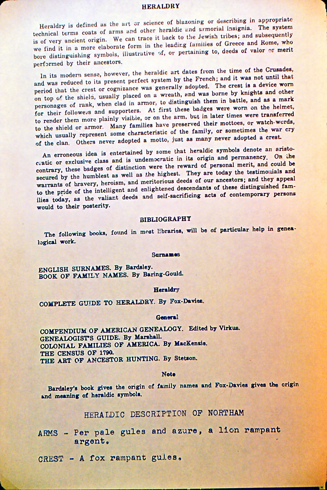 Northam Coat of Arms (detail)