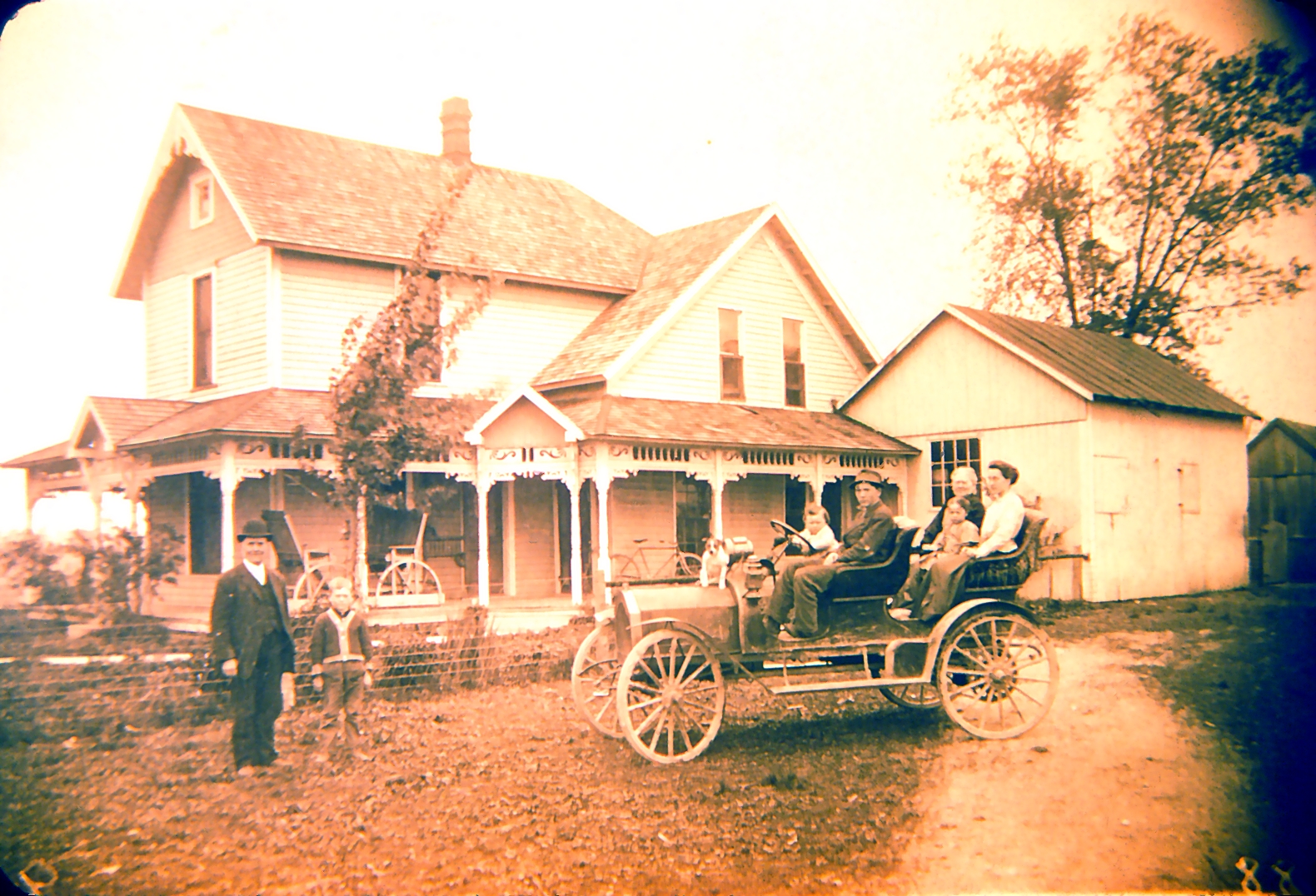 Job Walter's car — an 