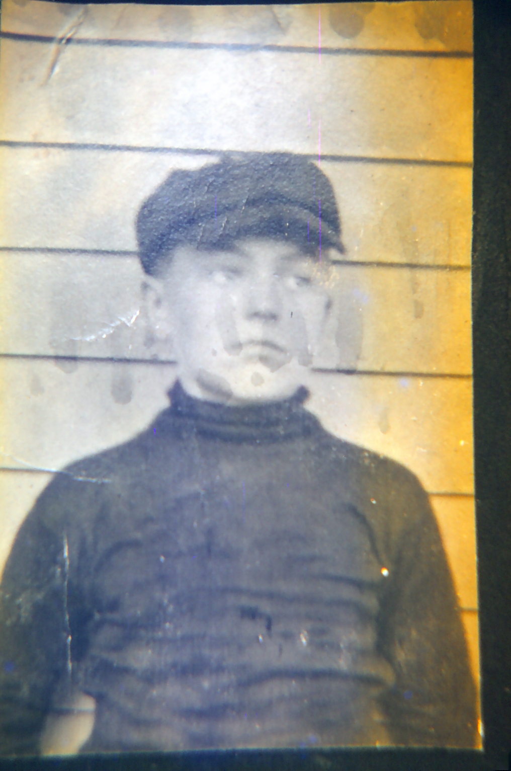 Clarence — with a characteristically mischievous look!