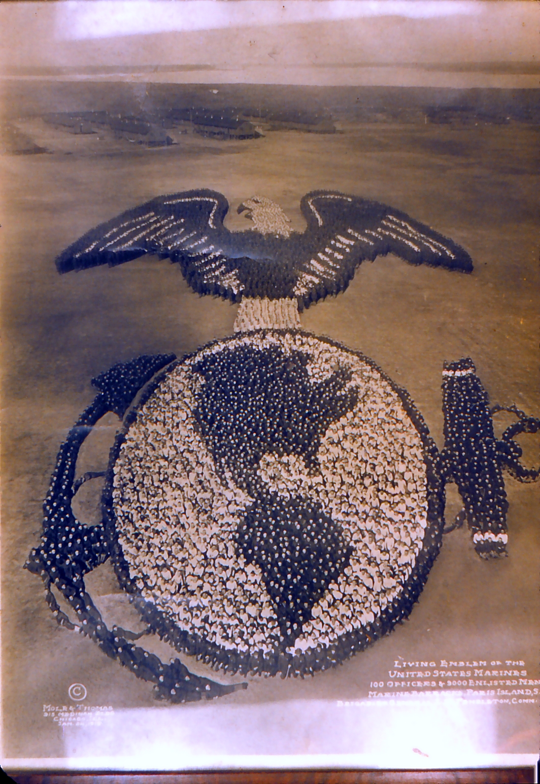 Clarence was very proud to be part of this military display — he participated as part of the left wing