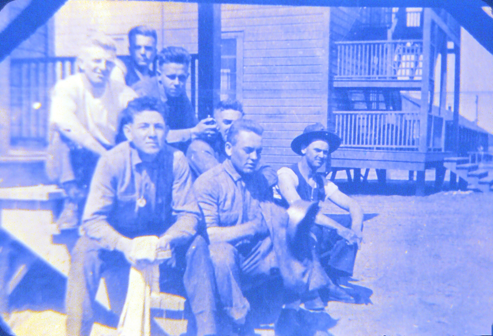 Clarence and friends