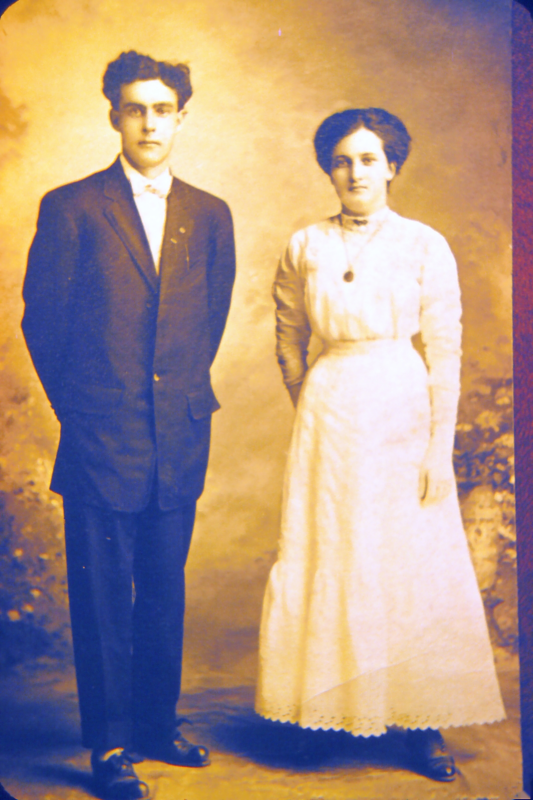 George with his wife Freda Faye Marshall Fessler
