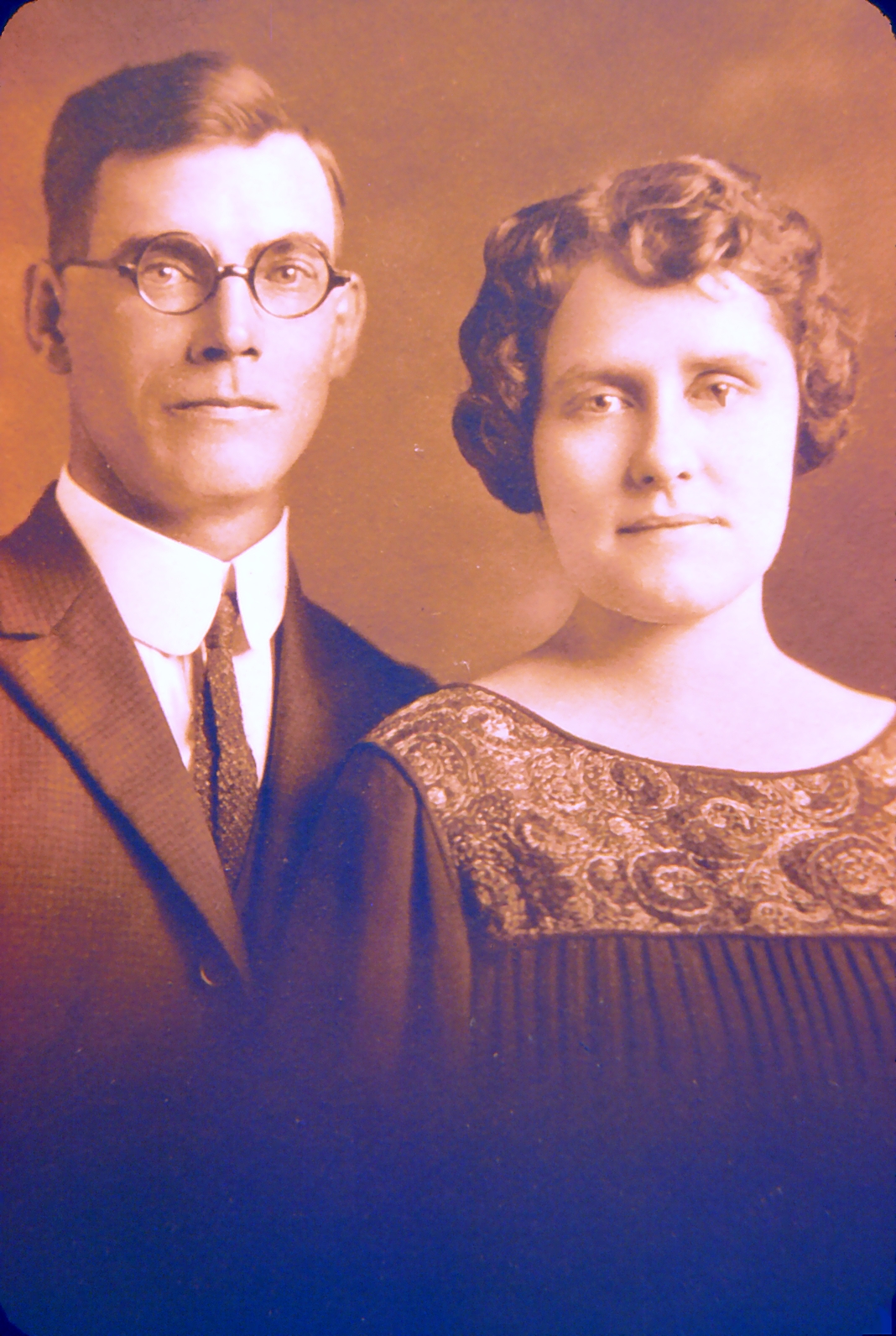 Harry Fessler (born April 23, 1892) and wife Elma Mamie Gahimer Fessler